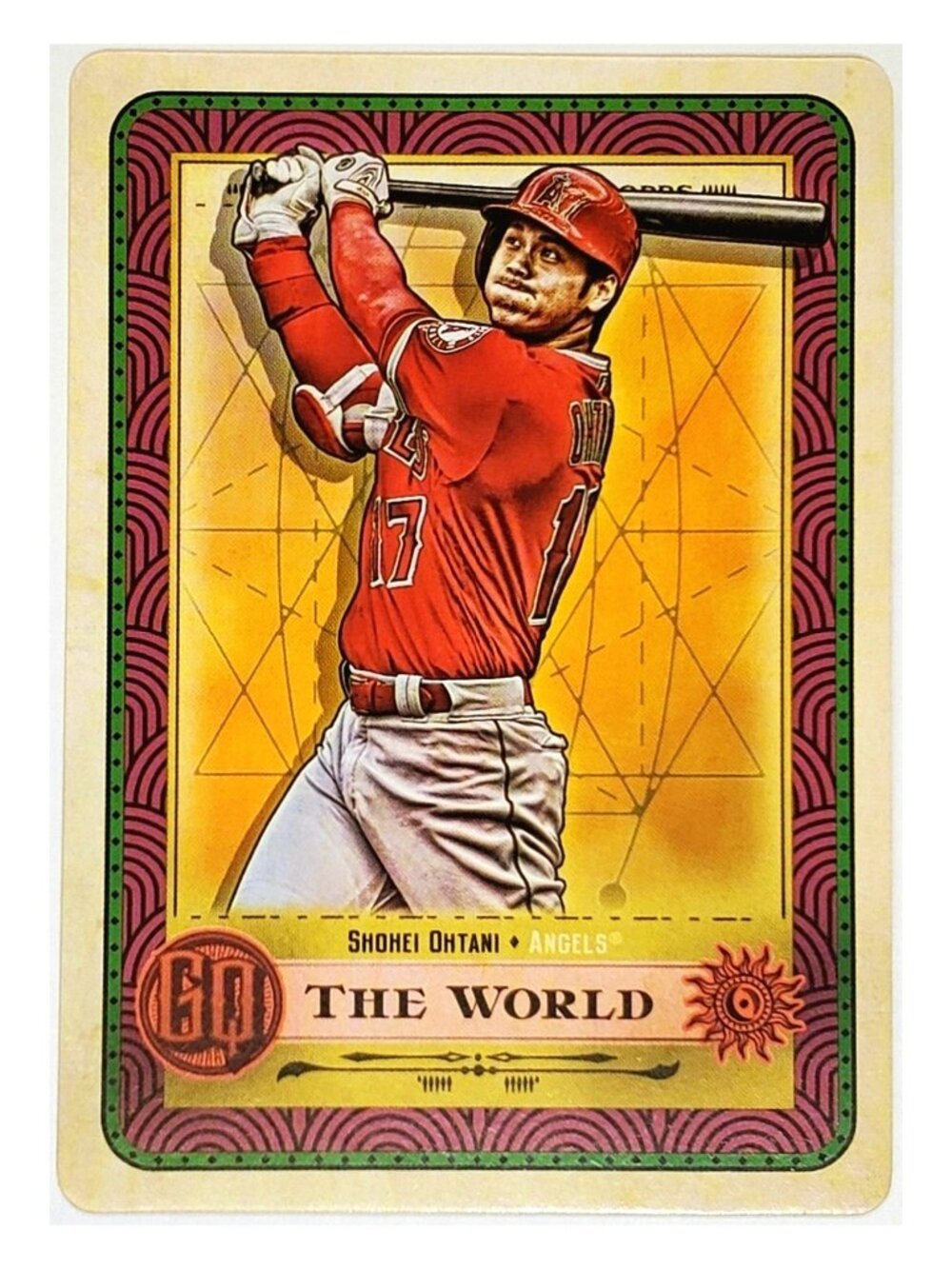SHOHEI OHTANI "TAROT OF THE DIAMOND" 2019 TOPPS GYPSY QUEEN #TOTD1, ANGELS, MVP